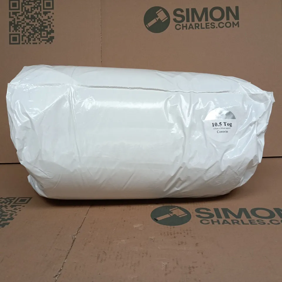 COROVIN SINGLE 10.5 TOG DUVET 135 X 200CM APPROX