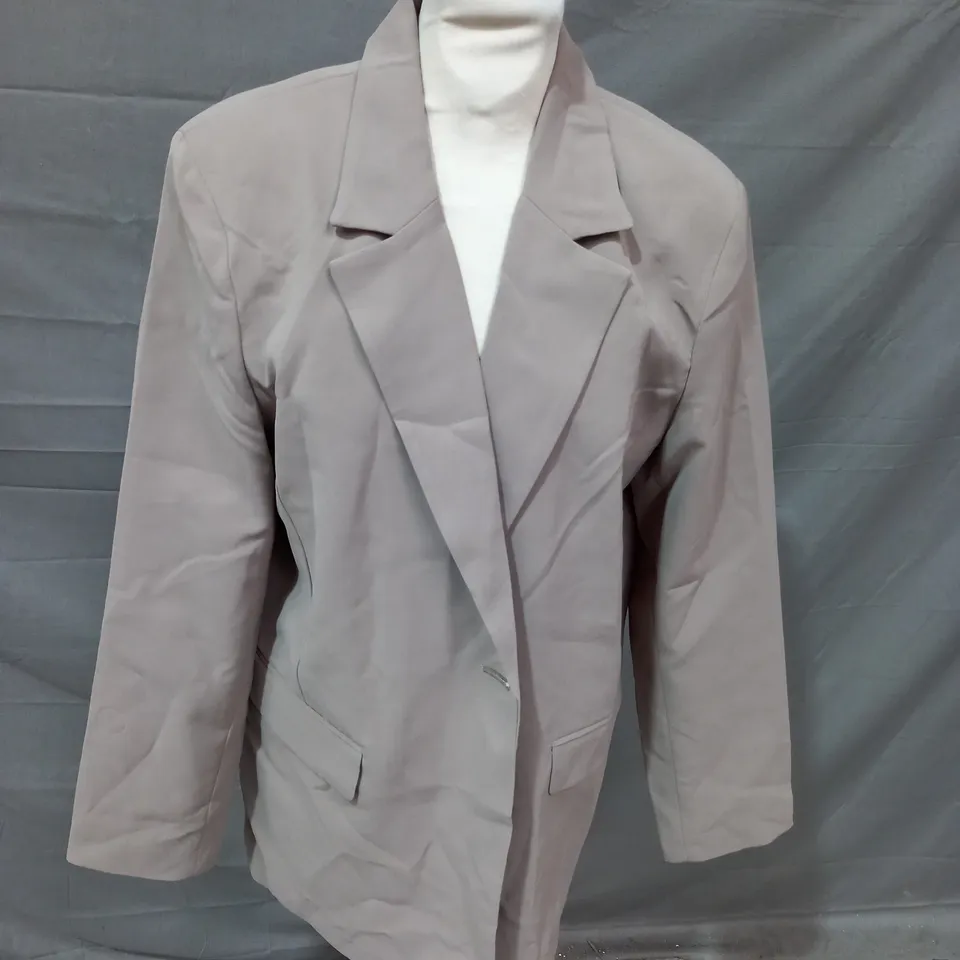 PULL & BEAR BROWN JACKET - EUR XL