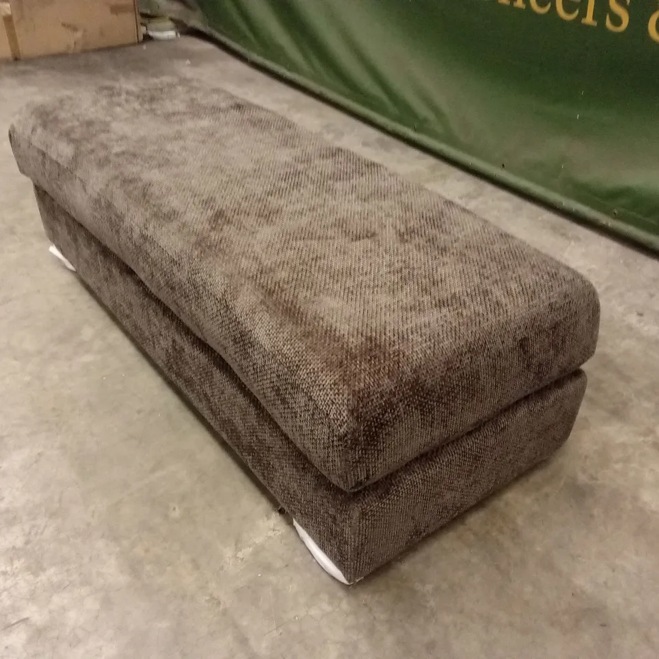 BROADGATE LARGE FOOTSTOOL - MOCHA RRP £849