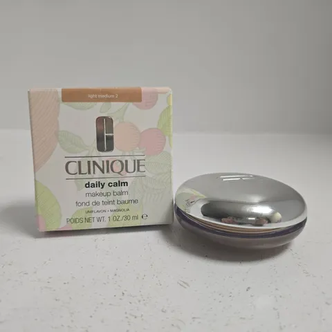 BOXED CLINIQUE DAILY CALM MAKEUP BALM – LIGHT MEDIUM 2, 30 ML