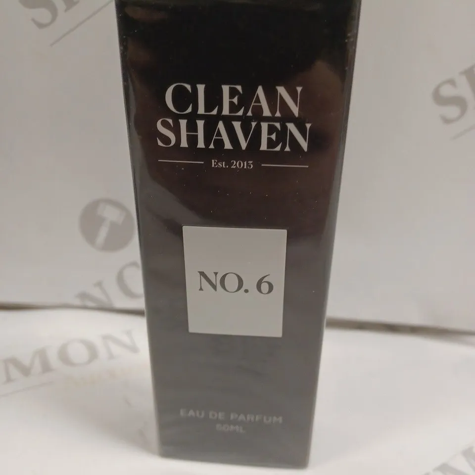 BOXED AND SEALED CLEAN SHAVEN N0.6 EAU DE PARFUM 50ML