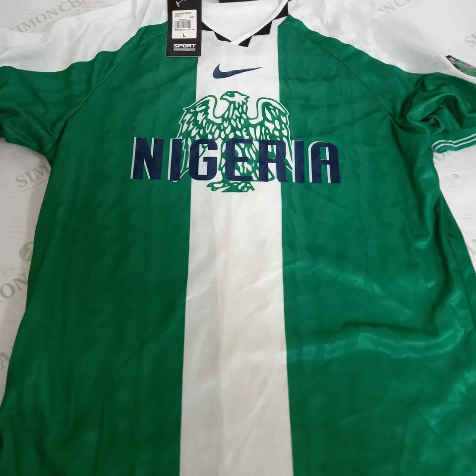 SPORT PERFORMANCE NIKE NIGERIA FOOTBALL TOP - LARGE