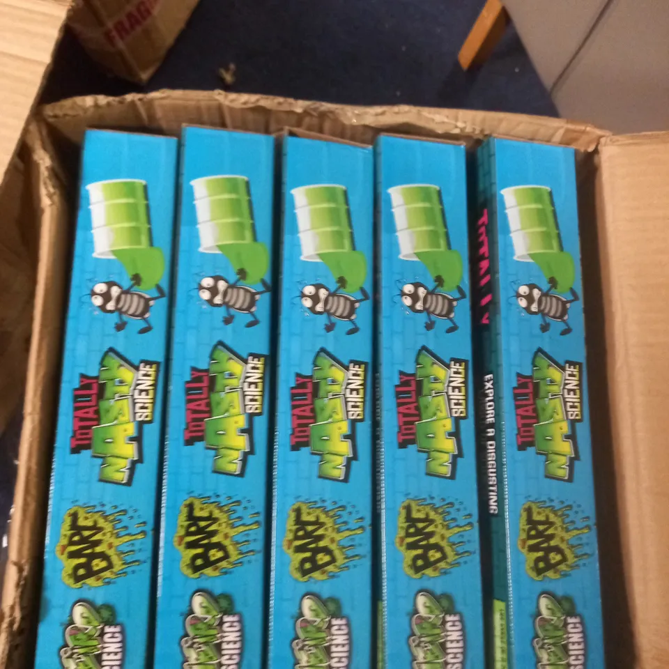 LOT OF 12 TOTALLY NASTY SCIENCE PLAY SETS