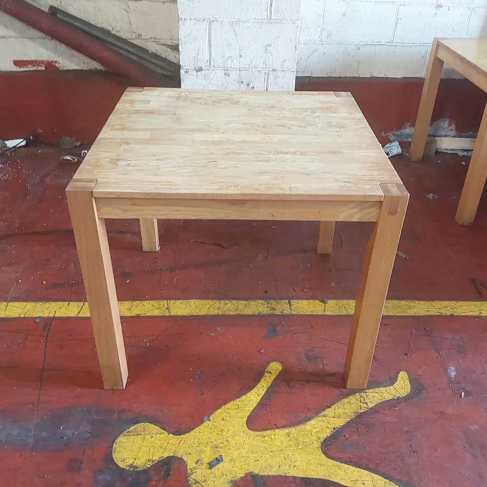 SOLID WOOD RESTAURANT DINING TABLE