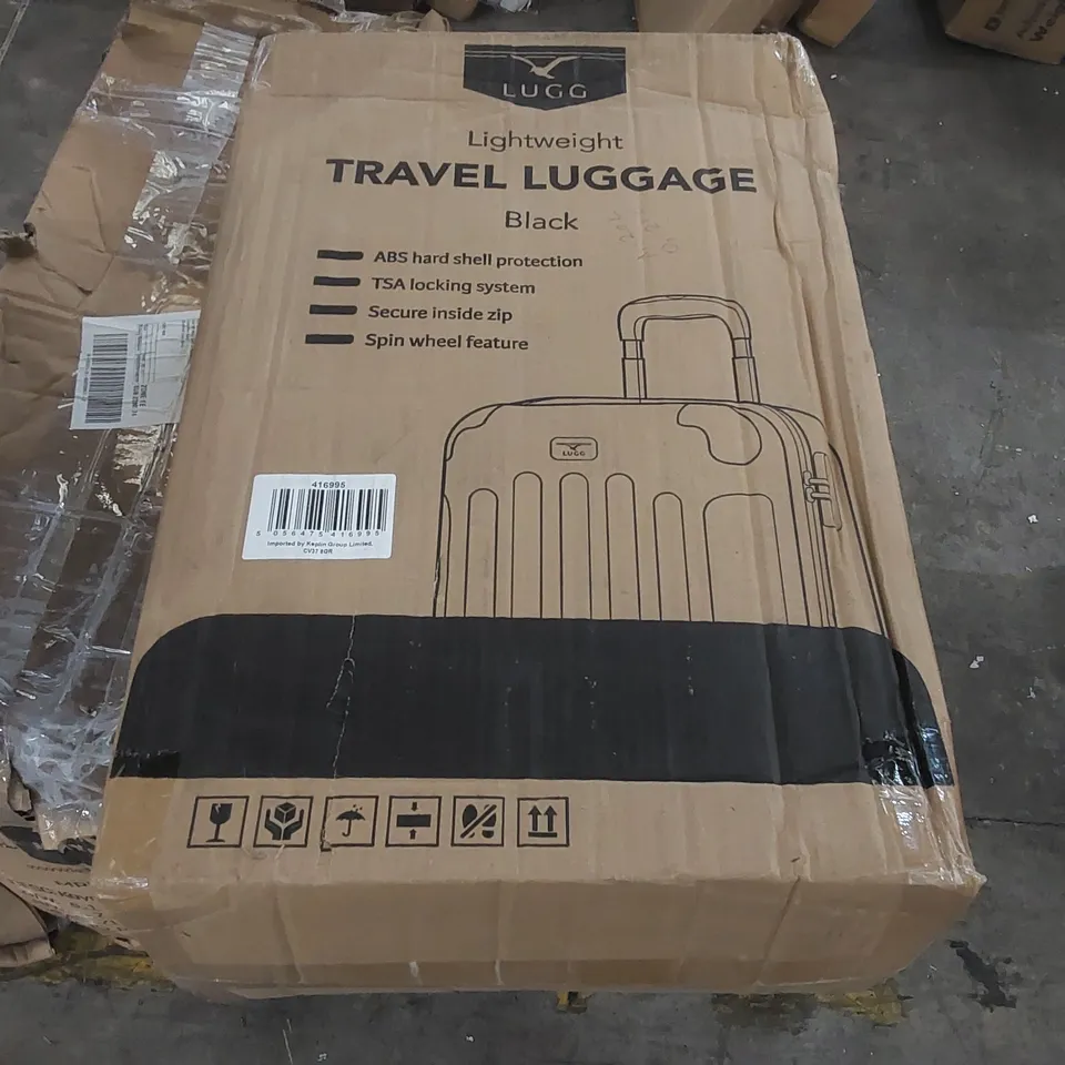 BOXED LUGG LIGHTWEIGHT TRAVEL SUITCASE
