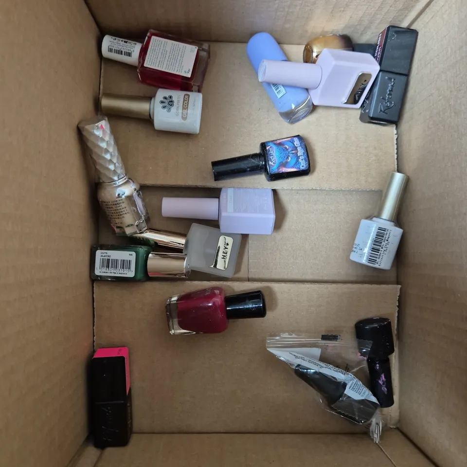APPROXIMATELY 20 BOTTLES OF NAIL VARNISH TO INCLUDE NAILS.INC, BORN PRETTY AND REFORMA