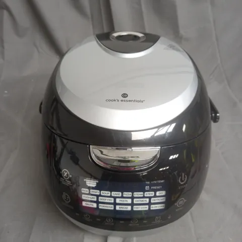 COOK'S ESSENTIALS MULTI COOKER WITH 18 PROGRAMMABLE FUNCTIONS