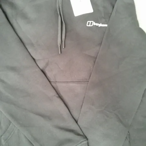 BERGHAUS PULL OVER HOODIE IN BLACK SIZE SMALL