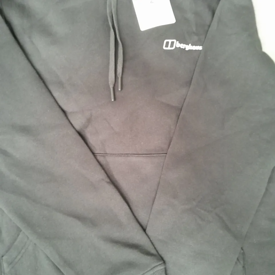 BERGHAUS PULL OVER HOODIE IN BLACK SIZE SMALL