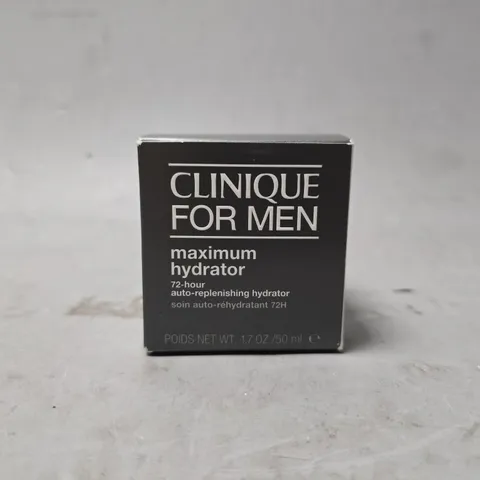 BOXED CLINIQUE FOR MEN MAXIMUM HYDRATOR 
