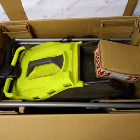 RYOBI RY18LM37A-140 18V ONE+ CORDLESS 37CM LAWNMOWER