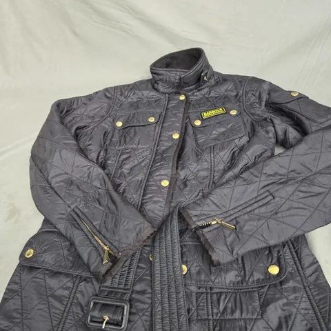 BARBOUR INTERNATIONAL QUILTED COAT SIZE 10