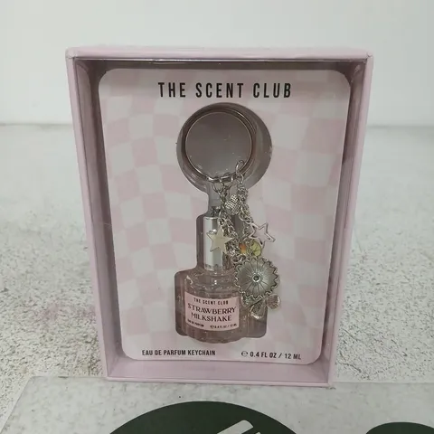 THE SCENT CLUB STRAWBERRY MILKSHAKE EAU DE PARFUM KEYCHAIN