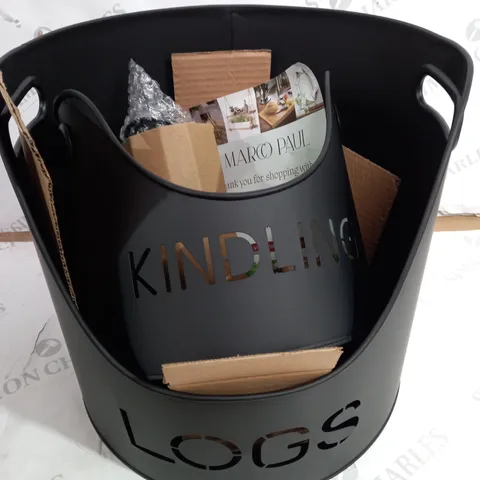 MARCO PAUL LOG AND KINDLING CONTAINERS
