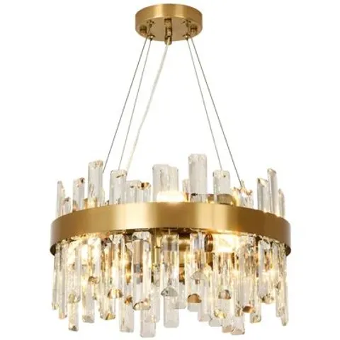 BOXED CANORA GREY UNIQUE/STATEMENT CHANDELIER 