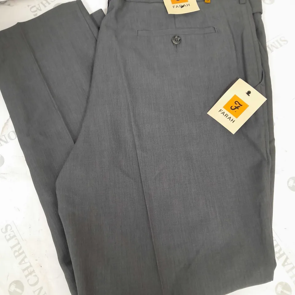 FARAH GREY TROUSERS - 44/31