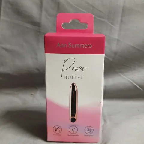 ANN SUMMERS POWER BULLET – PINK BOXED PACKAGING