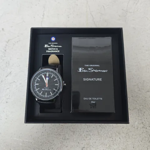 BEN SHERMAN SIGNATURE WATCH & FRAGRANCE SET