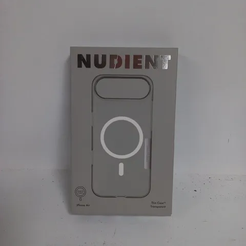 SEALED NUDIENT MAGSAFE IPHONE AIR CASE