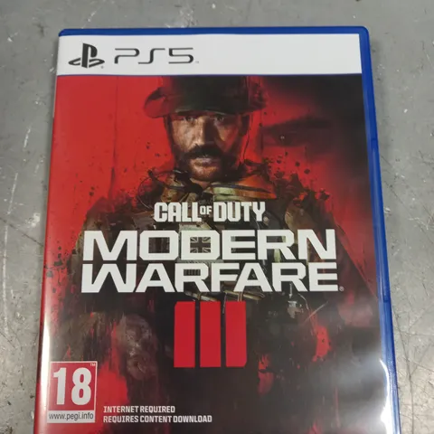 CALL OF DUTY MODERN WARFARE III FOR PS5 