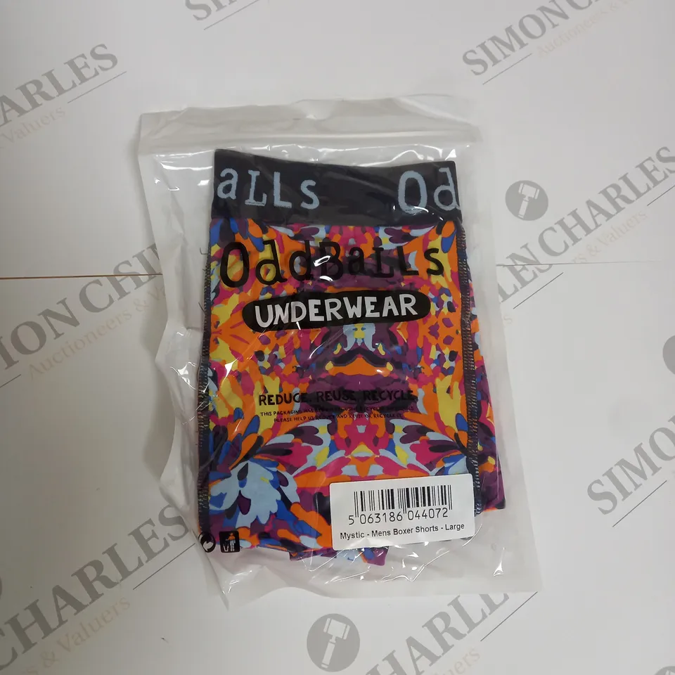 ODDBALLS MENS BOXER SHORTS SIZE L