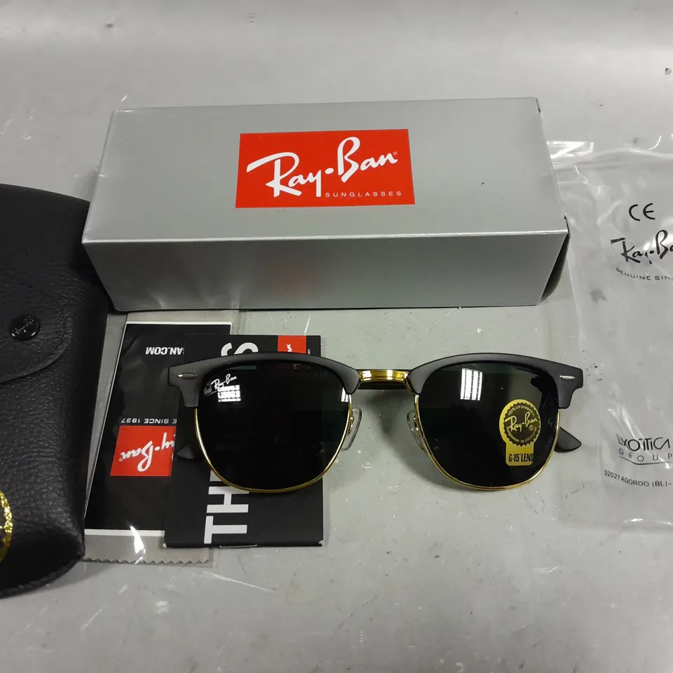 RAY BAN GLASSES WITH G-15 LENSES IN CASE