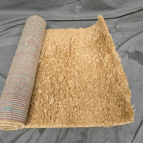 MARKHOR DREAM SHAGGY BEIGE RUG - 60 X 110CM