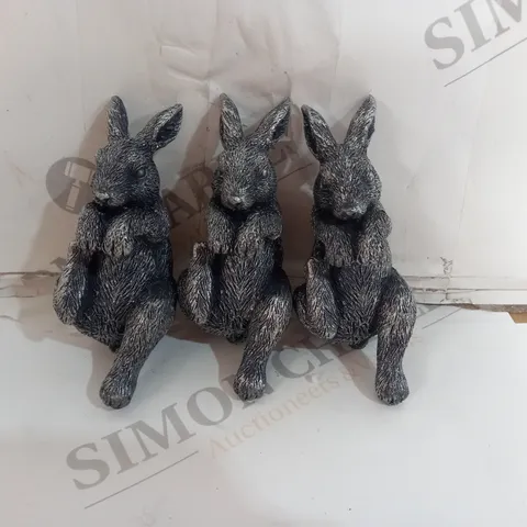 BOXED ALISON AT HOME ANIMAL PLANTER ACCESSORIES SET OF 3