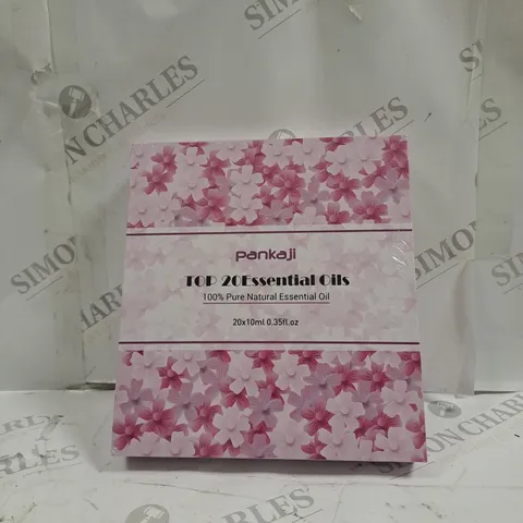 BOXED PANKAJI TOP 20 ESSENTIAL OILS SET