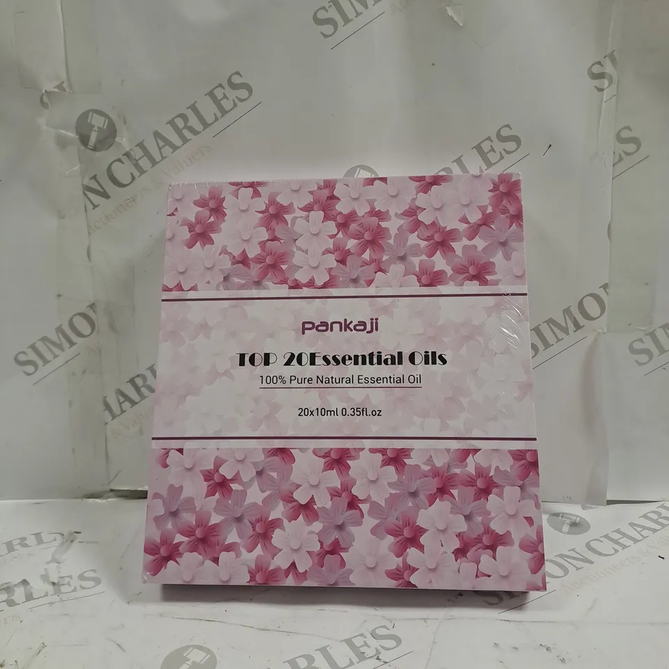 BOXED PANKAJI TOP 20 ESSENTIAL OILS SET 