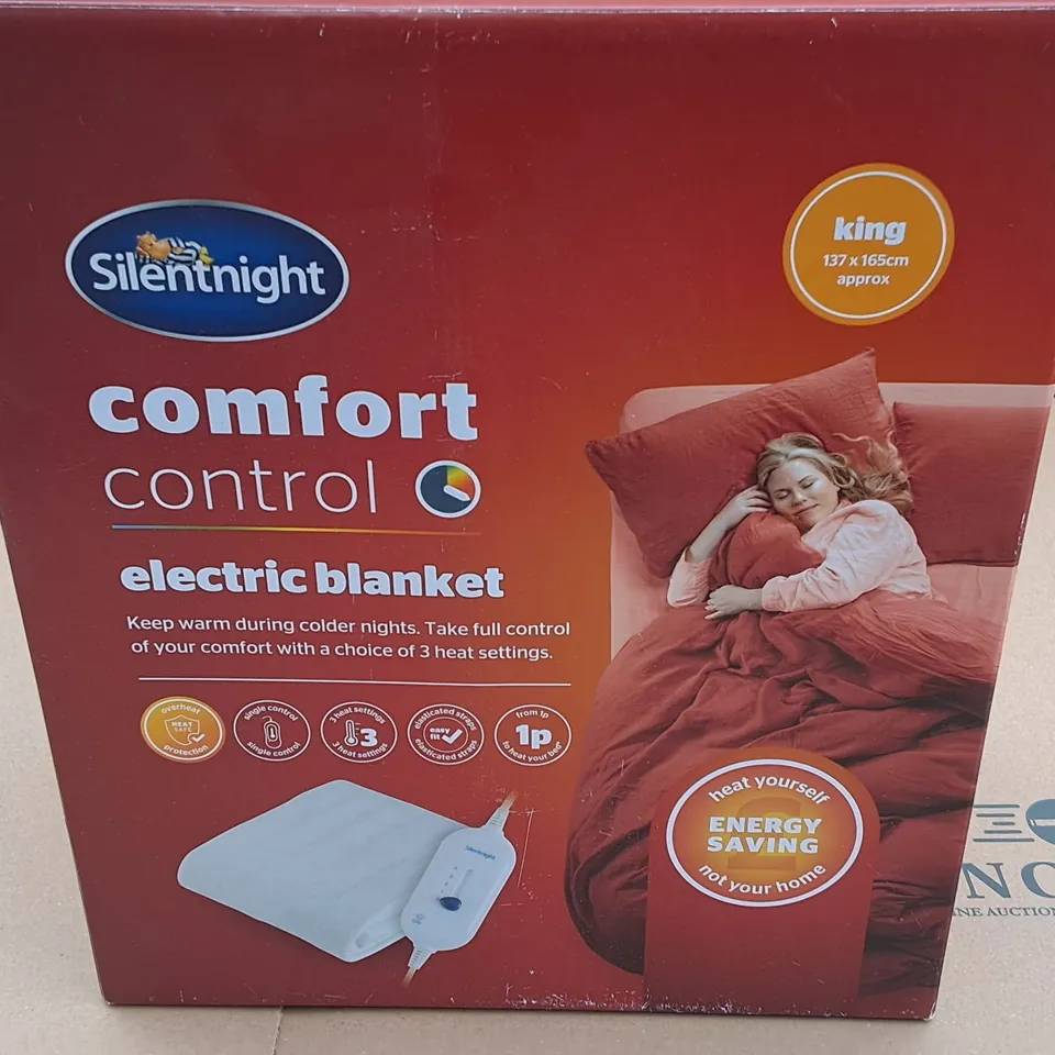 SILENTNIGHT KING ELECTRIC BLANKET 