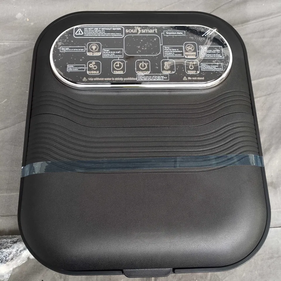SOULSMART FOOT SPA MASSAGER – HANDY FOLDABLE, BLACK