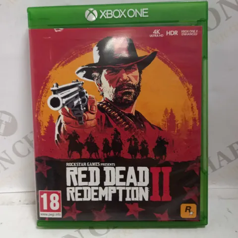 RED DEAD REDEMPTION II XBOX ONE GAME
