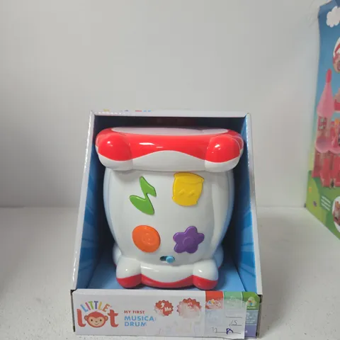 LITTLE LOT MY FIRST MUSICAL DRUM – BOXED BABY TOY