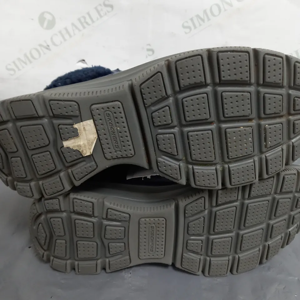 SKETCHERS NAVY BLUE HIKE EASY BOOTS - UK SIZE 5.5