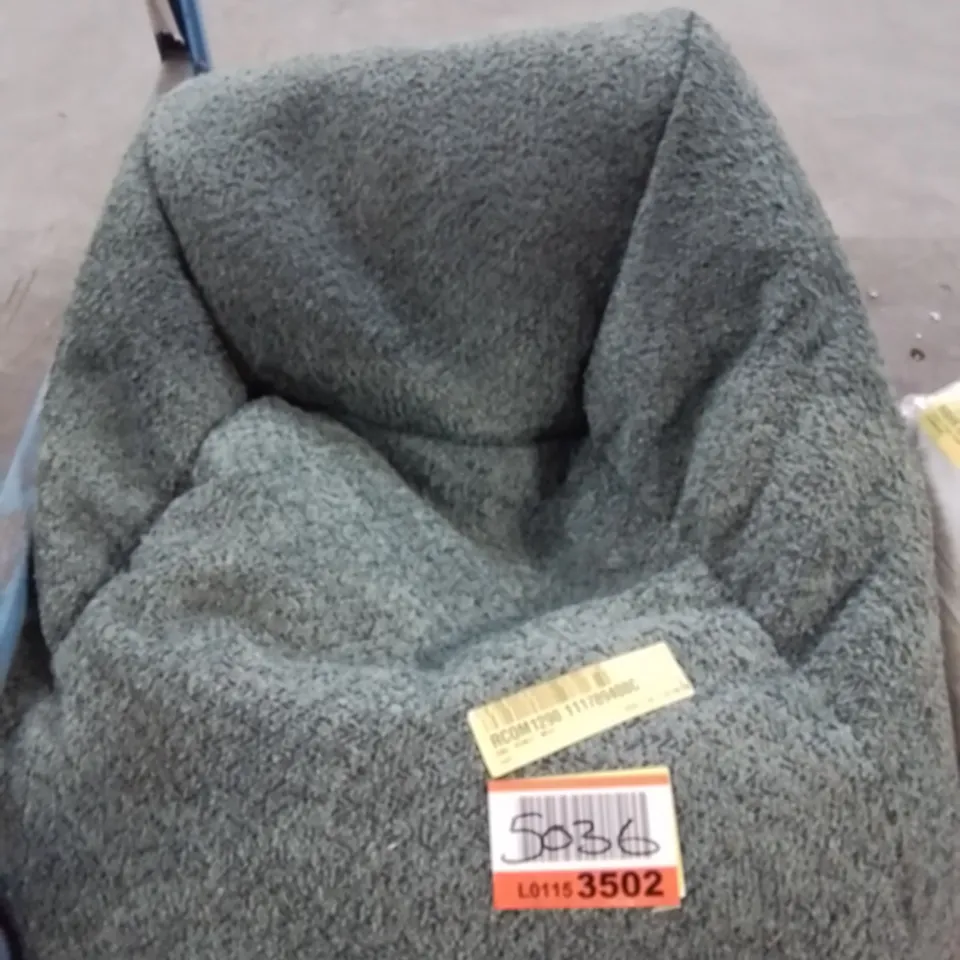 SMALL GREEN COMFY BEAN BAG 
