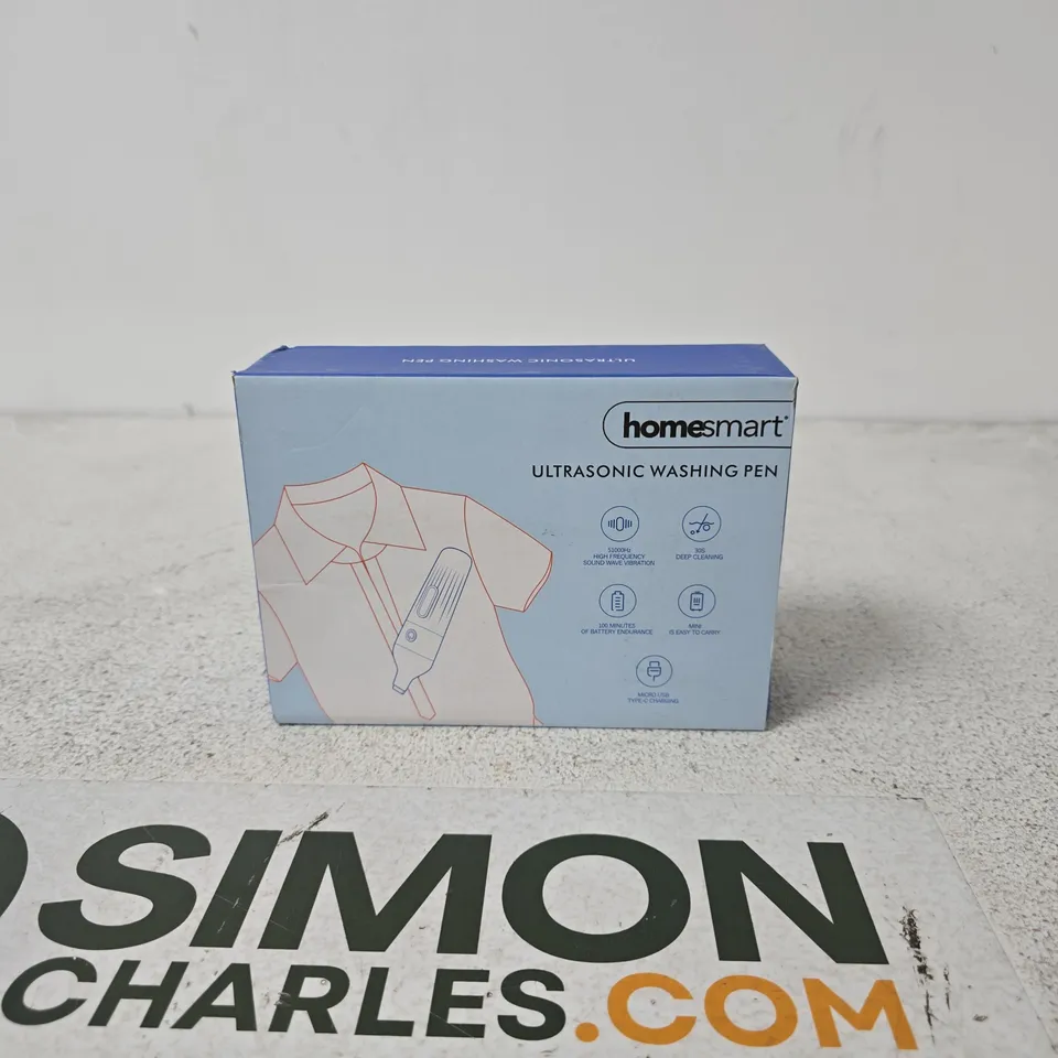 HOMESMART ULTRASONIC WASHING PEN – BOXED