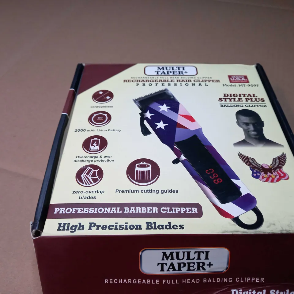 BOXED MULTI TAPER PROFESSIONAL HAIR CLIPPER