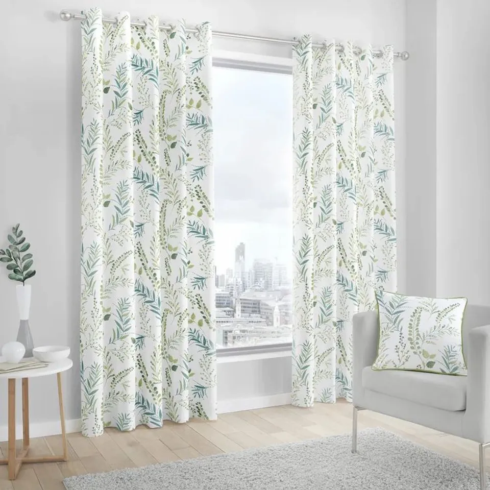 OTELIA EYELET ROOM DARKENING CURTAINS PANEL 