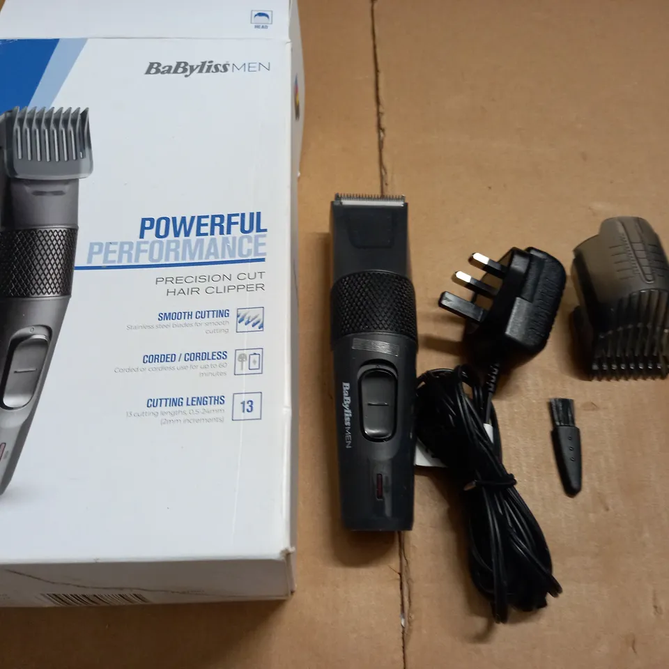 BABYLISS MEN PRECISION CUT HAIR CLIPPER