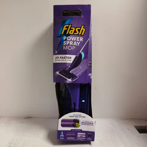 FLASH POWER SPRAY MOP KIT β ALL-IN-ONE SYSTEM