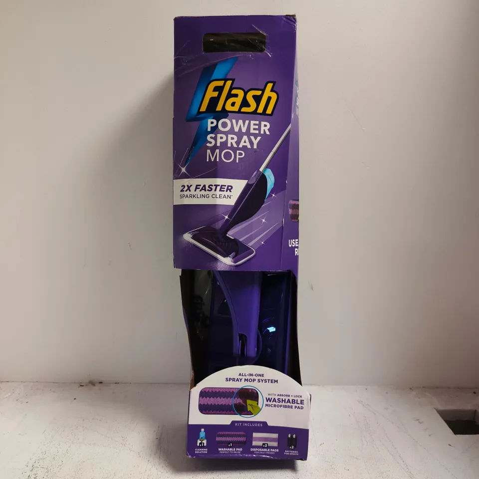 FLASH POWER SPRAY MOP KIT – ALL-IN-ONE SYSTEM