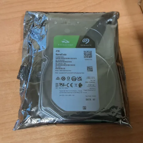 SEALED SEAGATE BARRACUDA 4TB HARD DRIVE - ST4000DM004