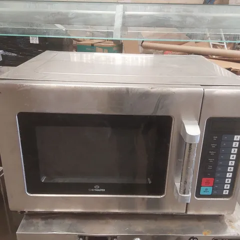 CHEFMASTER HEB643 1800 WATT COMMERCIAL PROGRAMMABLE MICROWAVE