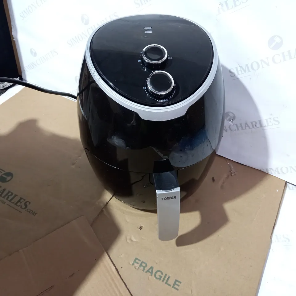 TOWER T17061BLK MANUAL AIR FRYER BLACK