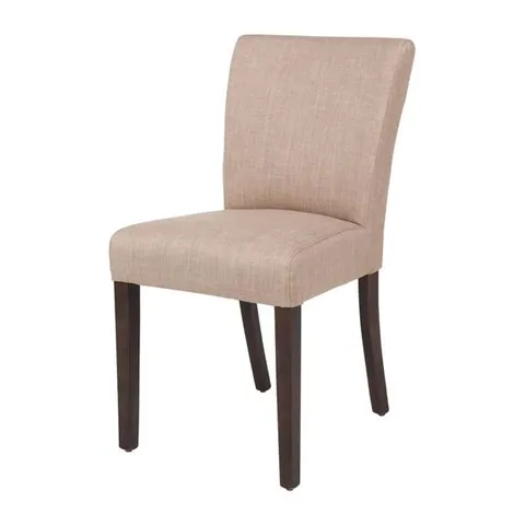 BOXED BOLERO CONTEMPORARY DINING CHAIRS NATURAL (2 PACK)