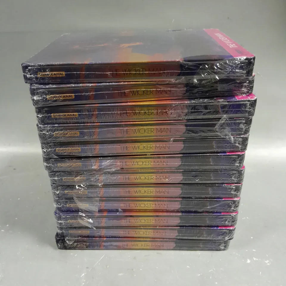 12 X SEALED THE WICKER MAN STEELBOOK EDITION BLU-RAYS (FRENCH EDITION)