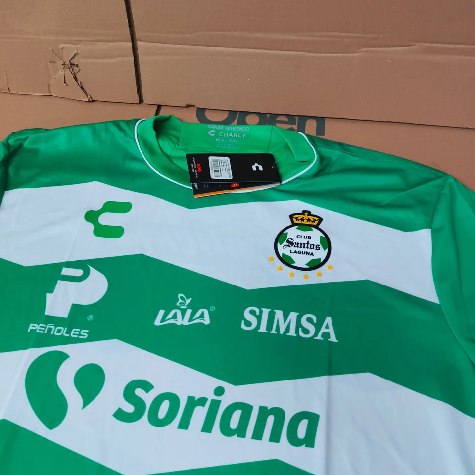 CHARLY SANTOS LAGUNA FOOTBALL SHIRT – SIZE XXL