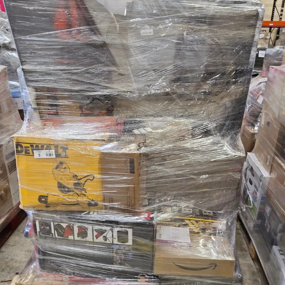 PALLET OF APPROXIMATELY 23 UNPROCESSED RAW RETURN HOUSEHOLD AND ELECTRICAL GOODS TO INCLUDE;
