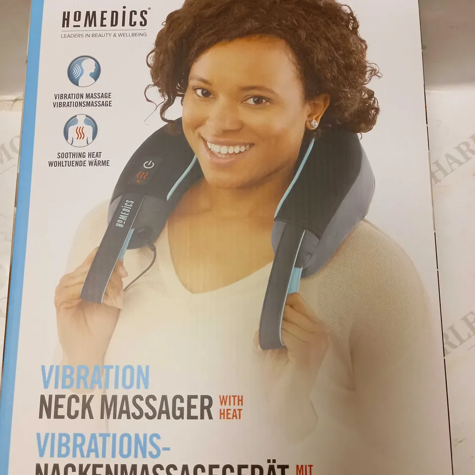 HOMEDICS VIBRATION NECK MASSAGER WITH HEAT 